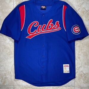 Stitches MLB Chicago Cubs Baseball Jersey L